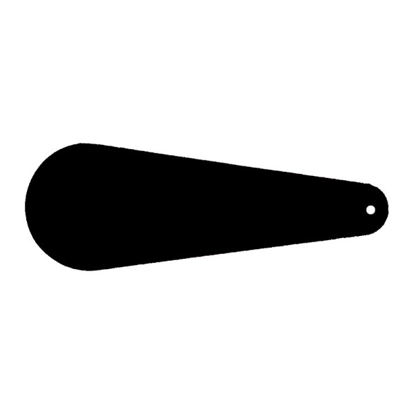 Blank Key Tag Shape BL