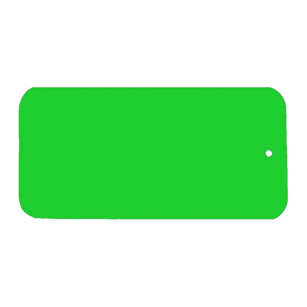 Blank Key Tag Shape DL