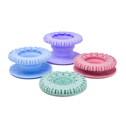 Paint Puck CollapsiBowl. Pink